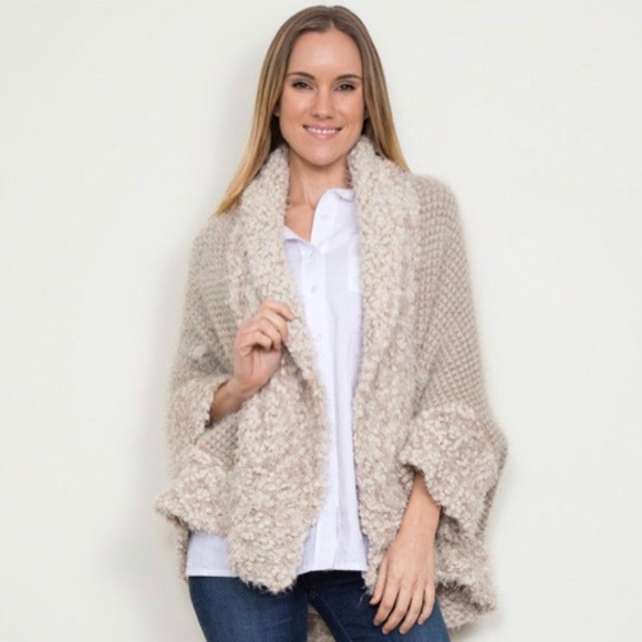 Simply Noelle Sweaters - Simply Noellle knubby wrap